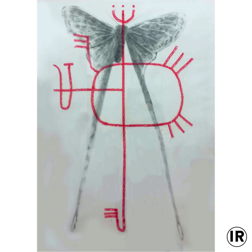 Untiteled, Graphite and pastel on paper, 70x50, 2019